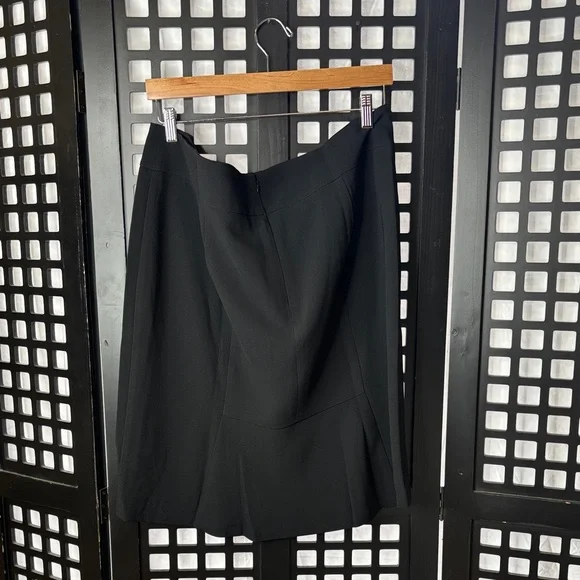 🖤 Talbots Black Pencil Skirt 16 Women’s Classic Lined Office Career 🖤 - Picture 5 of 15